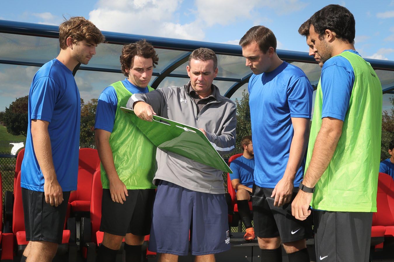 Kwik Goal Kwik Carry Soccer Dry Erase Board, 18" x 25",Green