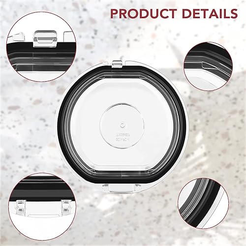 Miniatura 4 de Tapa de depósito de polvo compatible con aspiradora Dyson repuesto de tapa de depósito de polvo V7 V8 SV10 SV11 modelos Accesorios para aspiradora