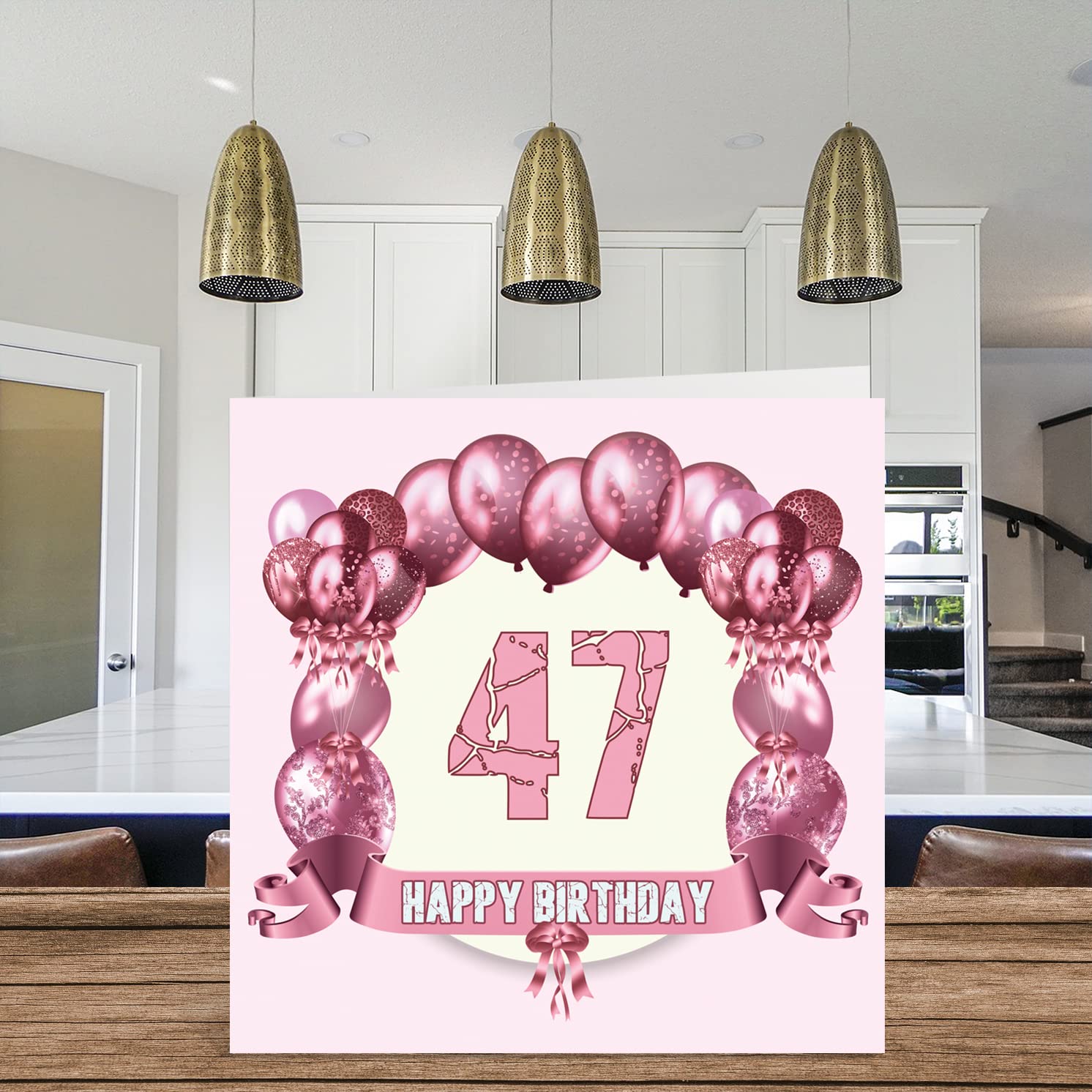 Biglietto per il 47° compleanno, Biglietto di compleanno