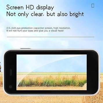 Smart Phone Mini Size 2.5 Inch, Small Mini Smartphone, HD Touch Screen Lightweight Phone, 1GB RAM, 8GB ROM, White