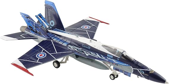 Hobby Master | 1:72 Scale Diecast Military Aircrafts | CF-188 100th Anniversary Scheme 188774, RCAF, 2024 | Model HA3589