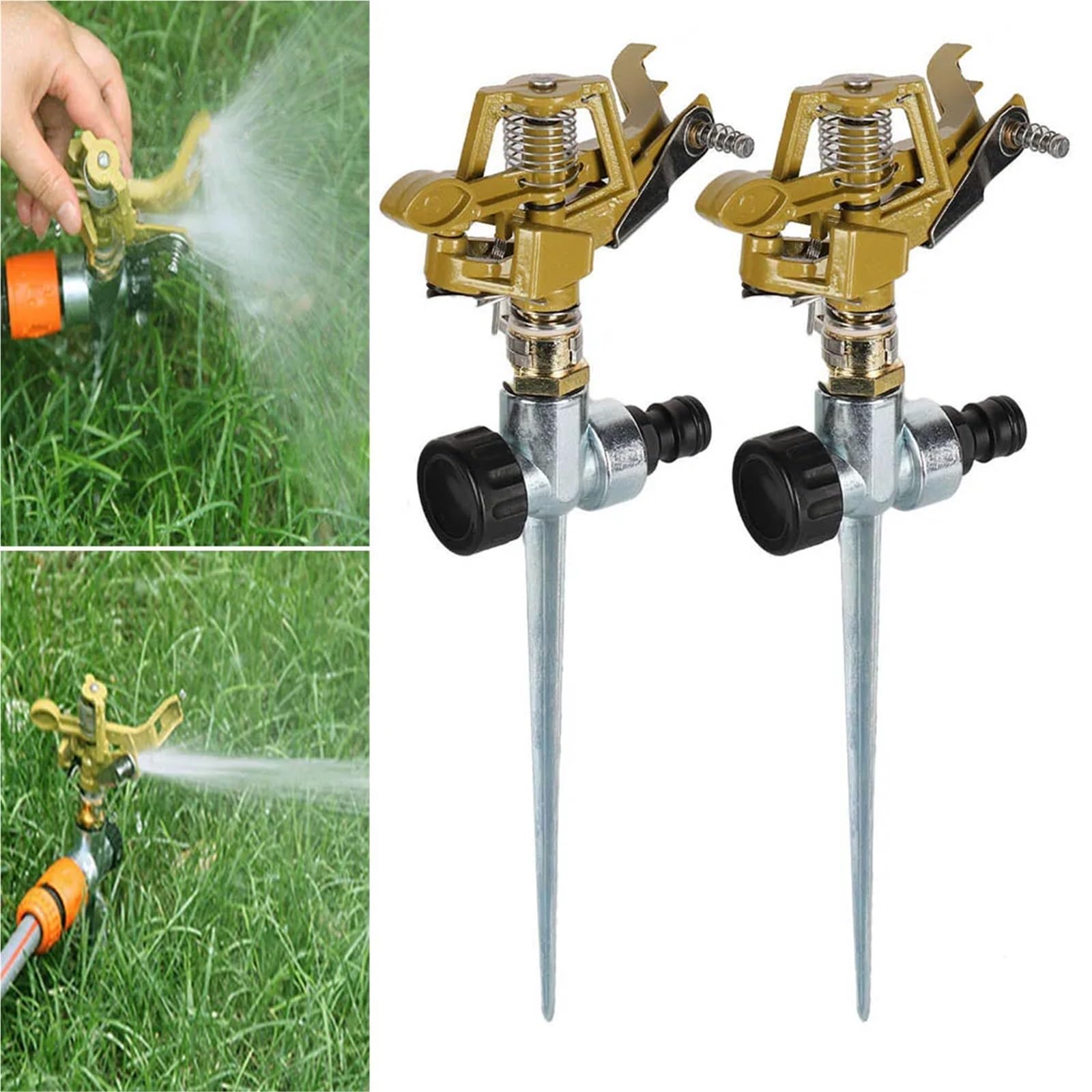 Irrigatore Rotante Sistema di irrigazione for con rotazione a 360° dell'irrigatore da giardino