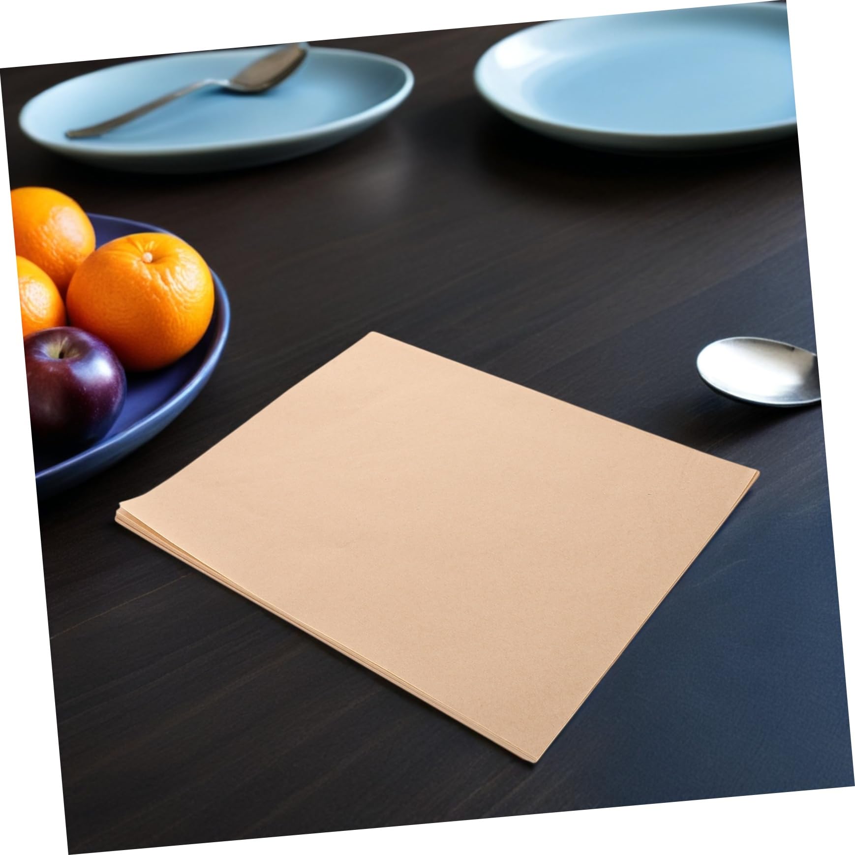 Ciieeo 500pezzi Carta Da Forno Per Alimenti Fogli Di Carta Da Forno Antiaderente Per Fritture Pizza e Snack Assorbente Per Olio Per Barbecue e Lavorazione Dolci