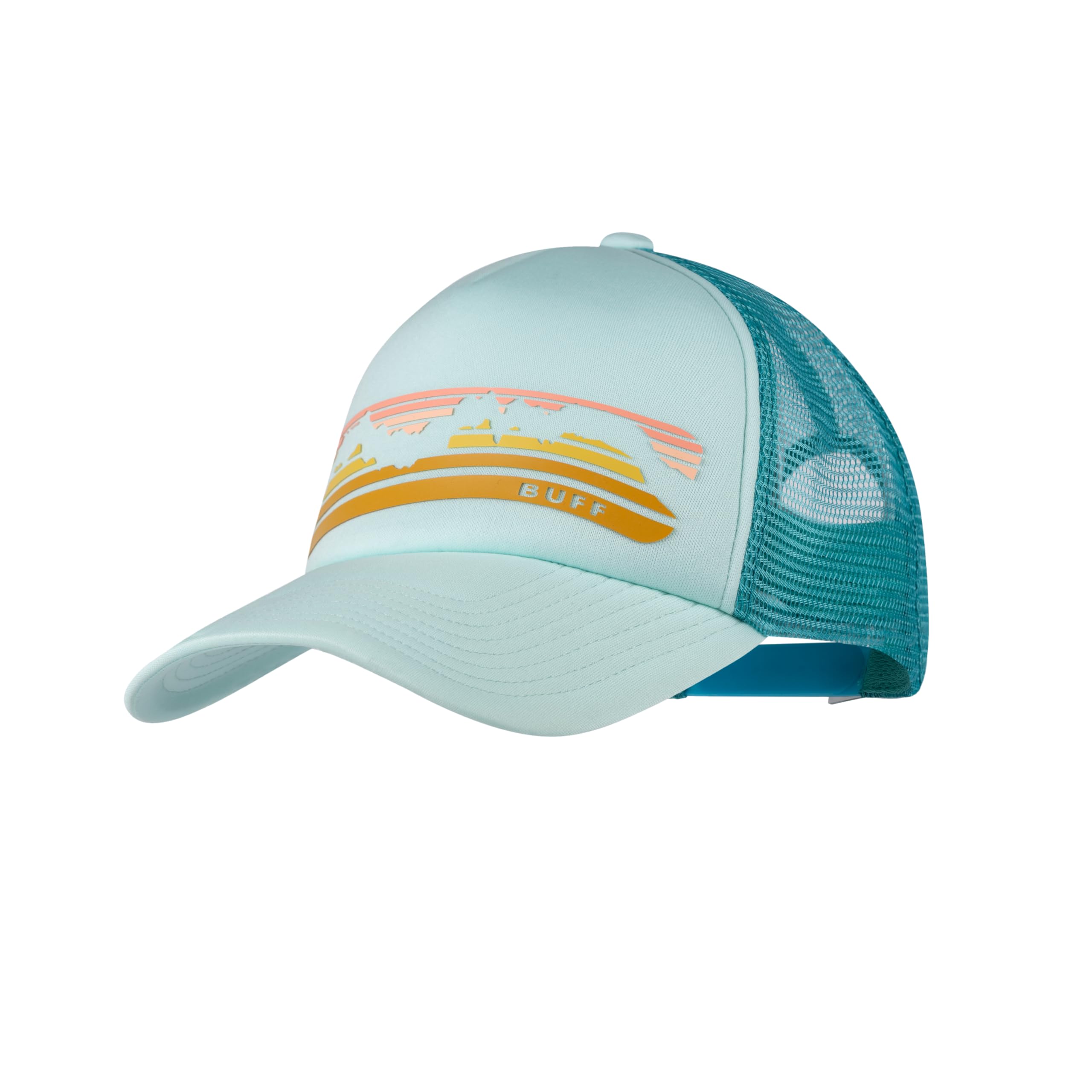 Buff®| Cap Trucker Adjustable, Comfortable, Breathable, Modern, Outdoor, Men, Women L/XL Light Blue