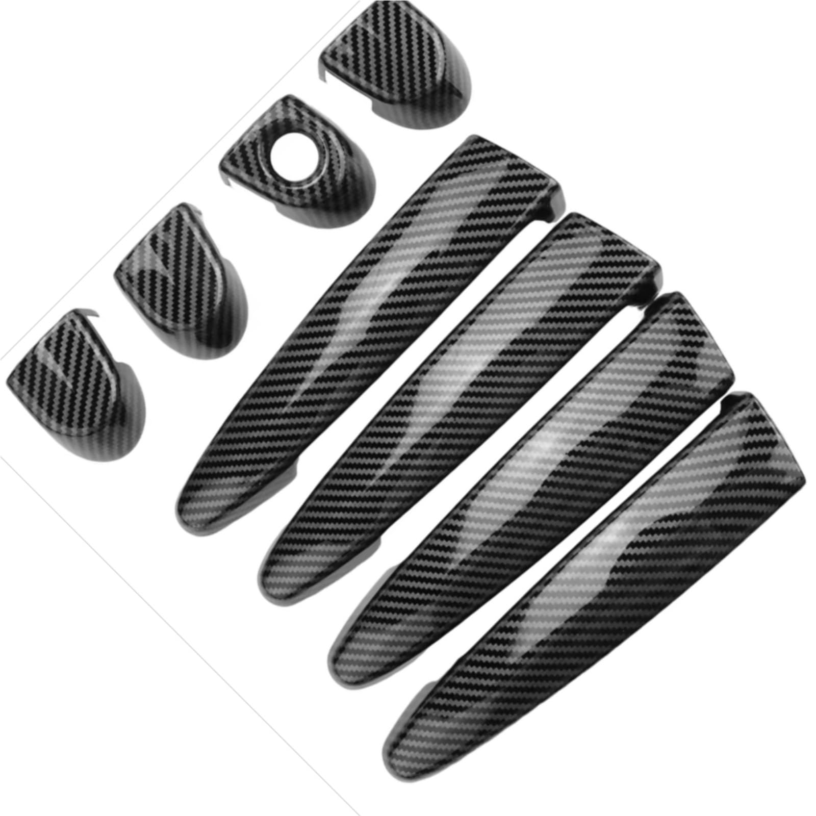 Ymnhbik One Color Door Handle Cover Compatible With Bmw For X5 E70 2008 2009 2010 2011 2012 2013 For X5m 2010 2011 2012 2013 Car Door Handle Cover Decoration Sticker
