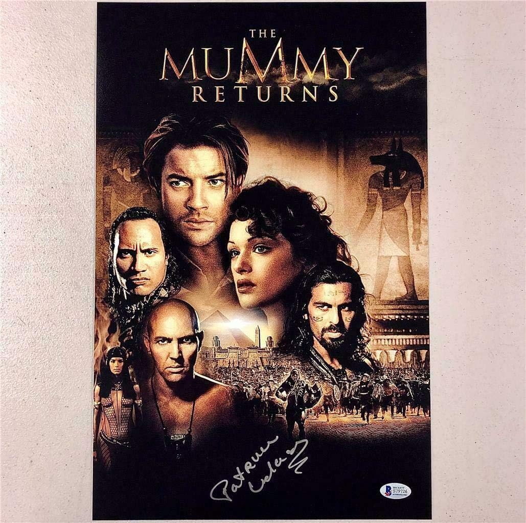Patricia Velasquez signed The Mummy Returns 11x17 movie poster photo