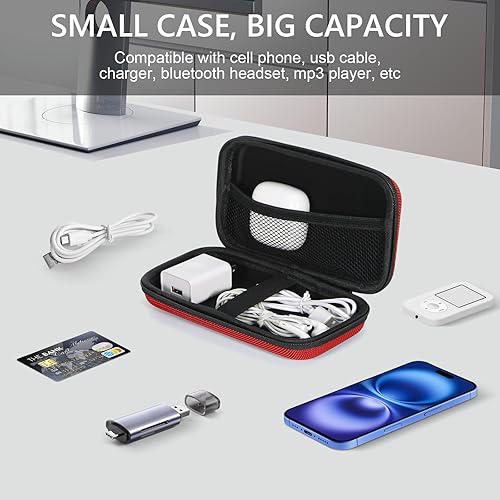Vista 2 de Estuche Duro Protector de Viaje, GLCON Organizador Electrónico para Banco de Energía Anker/Jackery/RAVPower, Estuche de Transporte Antigolpes de EVA