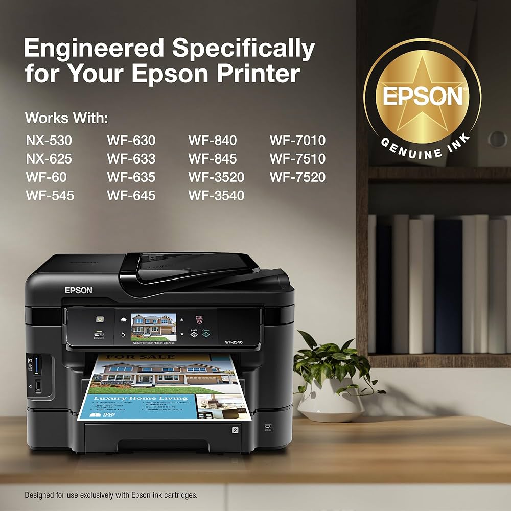 EPSON SC1BK35 Y35 C35 M35 セット Amazon.com: EPSON 127 DURABrite Ultra Ink Black Dual
