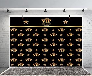 2,2x1,5m VIP Kulisse Krone Stern Schwarz Roter Teppich Veranstaltung Fotografie Hintergrun VIP Gast Besucher Backdrop Mann Frau Porträt Schießen Party Dekoration Studio Requisiten