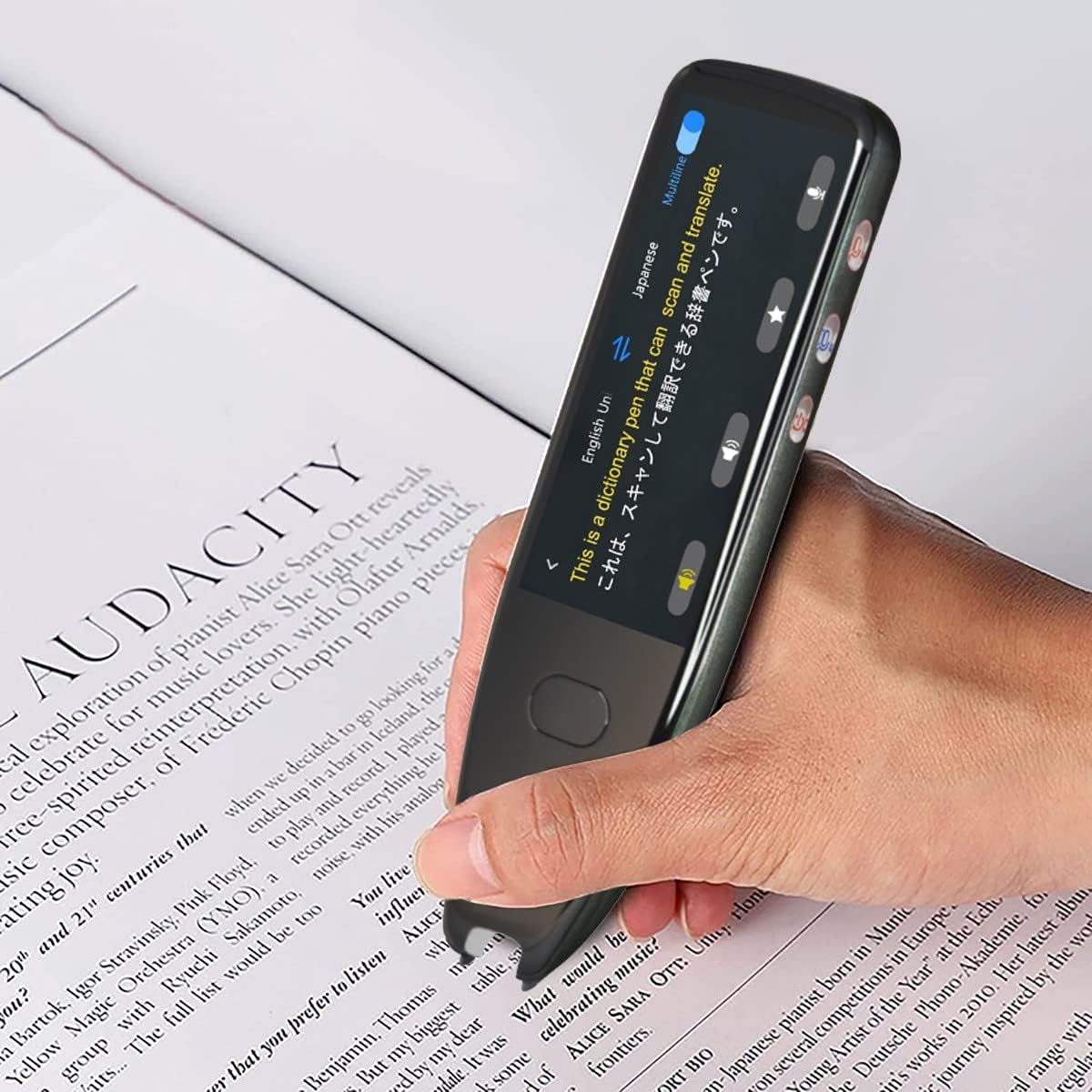 Language Translator Device|Scanning Translation Reading Pen|Scan Text and Translate|Speak and Translate|Wi-Fi Multilingual Dictionary Pen Language Translator Device|Scanning Translation Reading Pen|Scan Text and Translate|Speak and Translate|Wi-Fi Multilingual Dictionary Pen