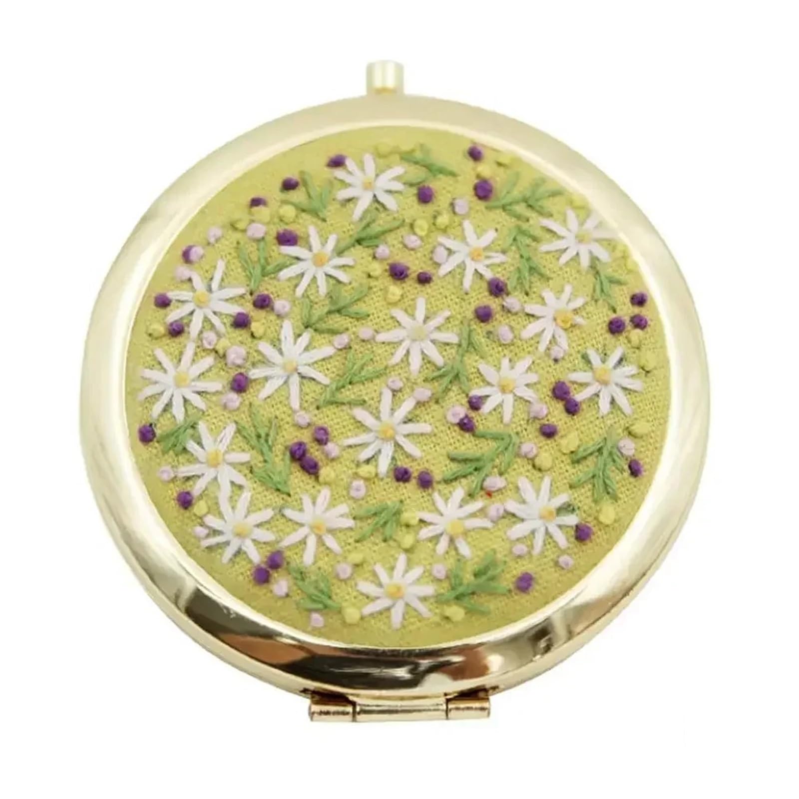 LKLNKVL embroidery, Embroidery Kit，Handcraft Needlework Cross Stitch Kit Double-Sided Mirror Material Package(Color 05)