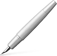 Vista 1 de Faber-Castell E-motion B Pluma Estilográfica - Plata Pura