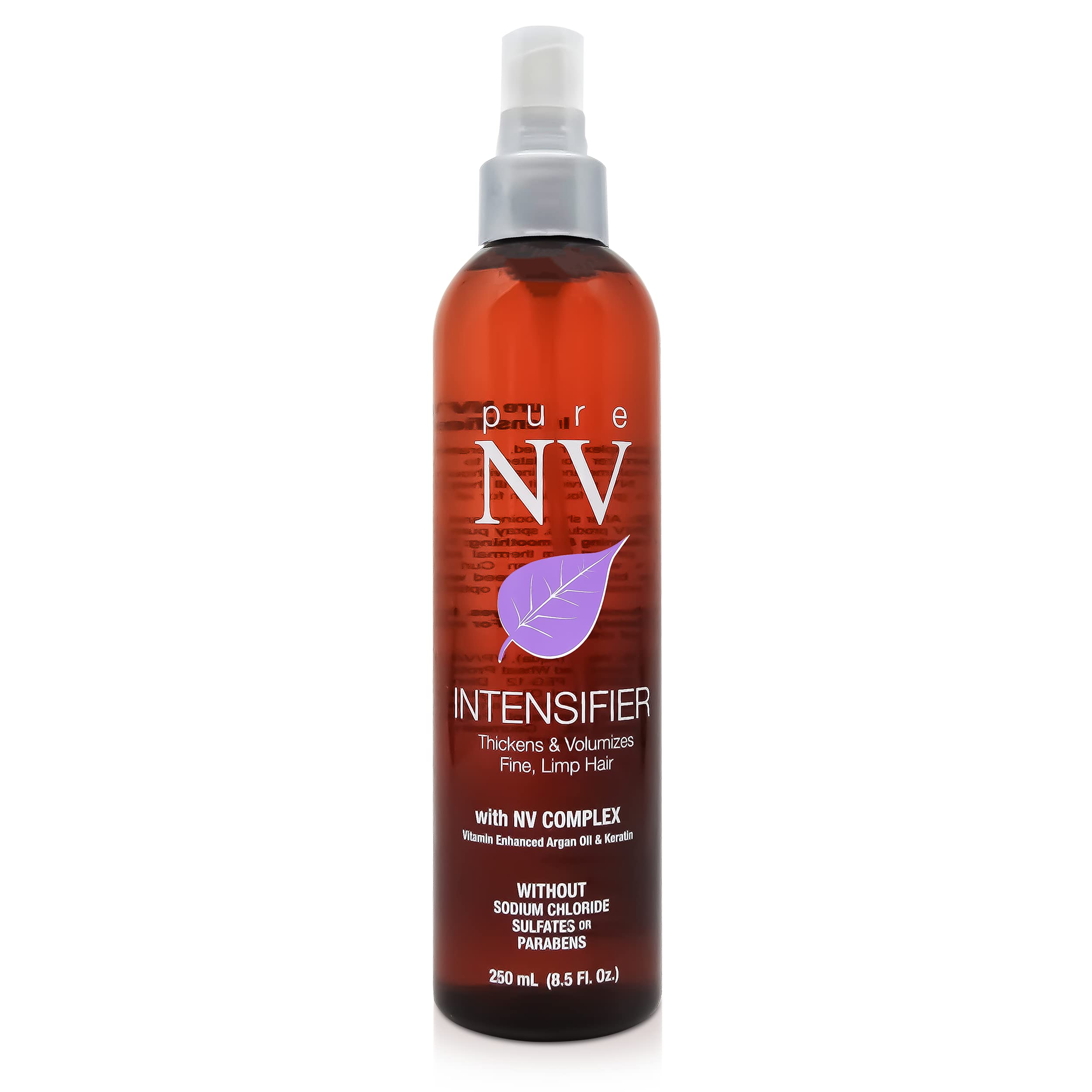 Intensifier Creates Volume & Thicken in Fine & Lifeless Hair Without Adding weight or Hold, Made From Natural Vitamins & Minerals. Infused with Keratin, Collagen & Argan Oil