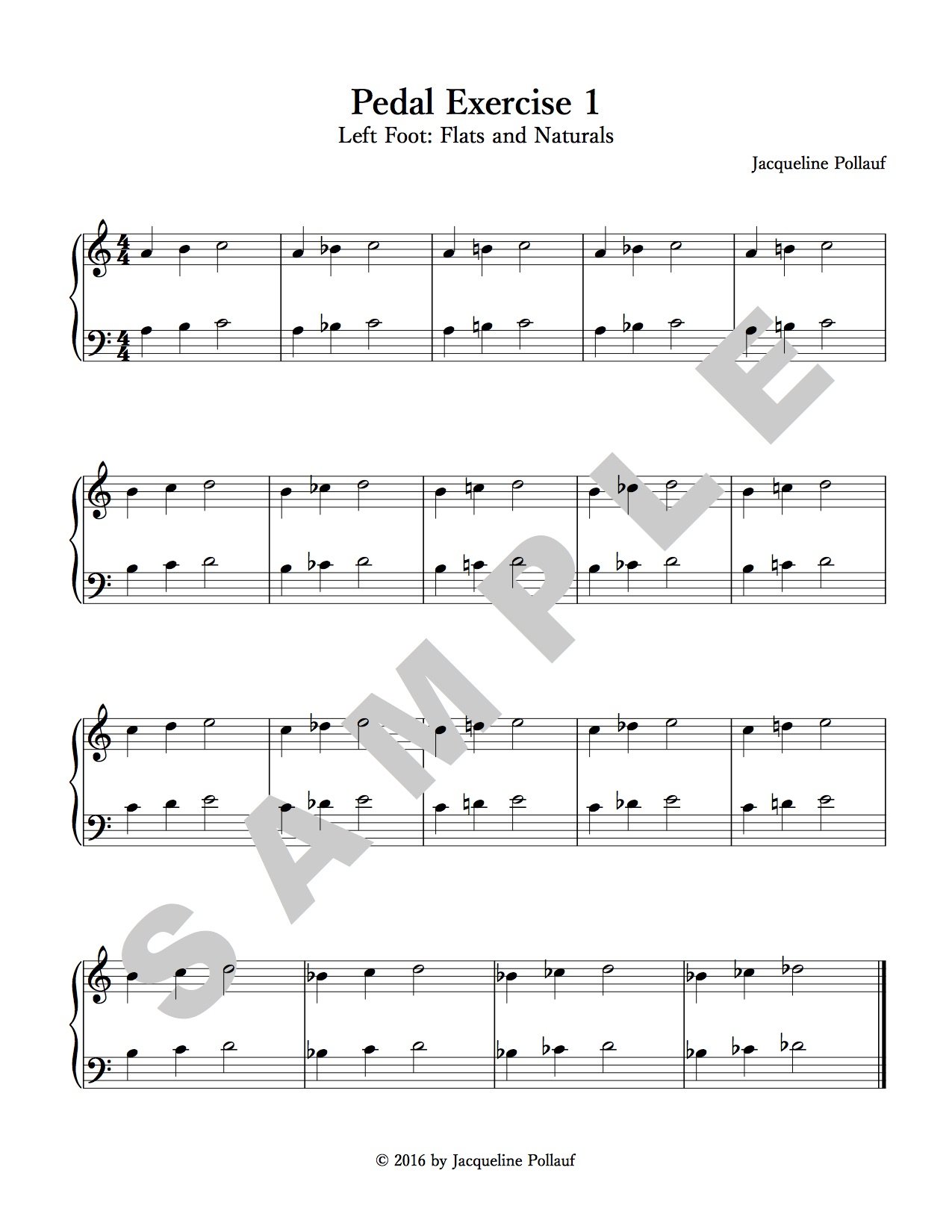 Pedal Exercises for Harp - Image 2