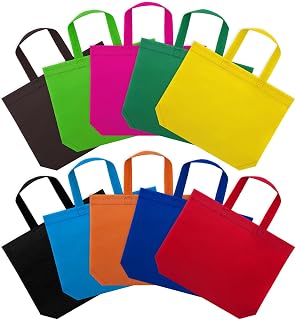 30pcs Party Favors, Tote Bags, 10 Colors