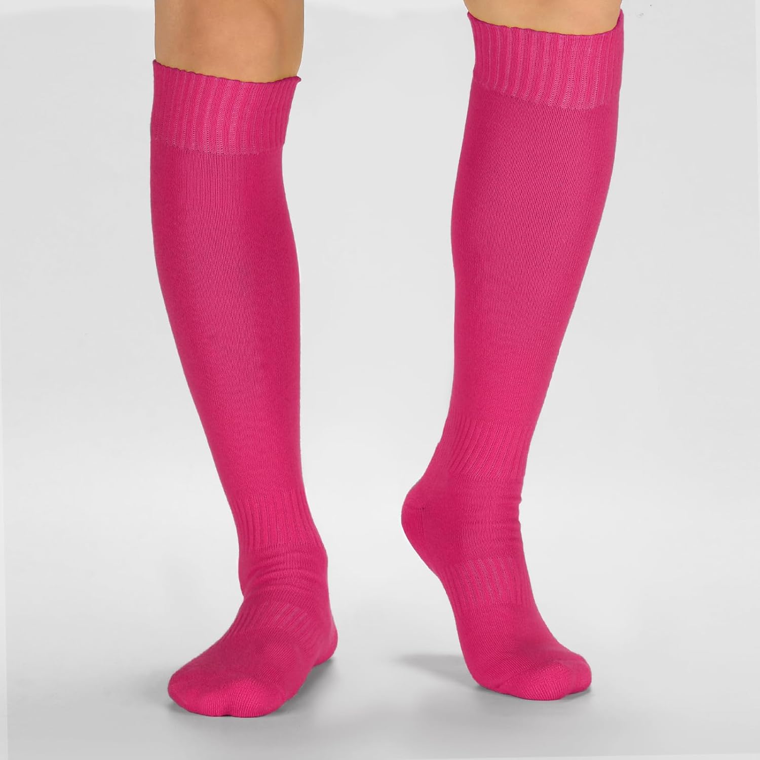 3 Pairs Kids Youth Baseball Socks Cushioned Soccer Football Softball Socks for Boys Girls - Image 5