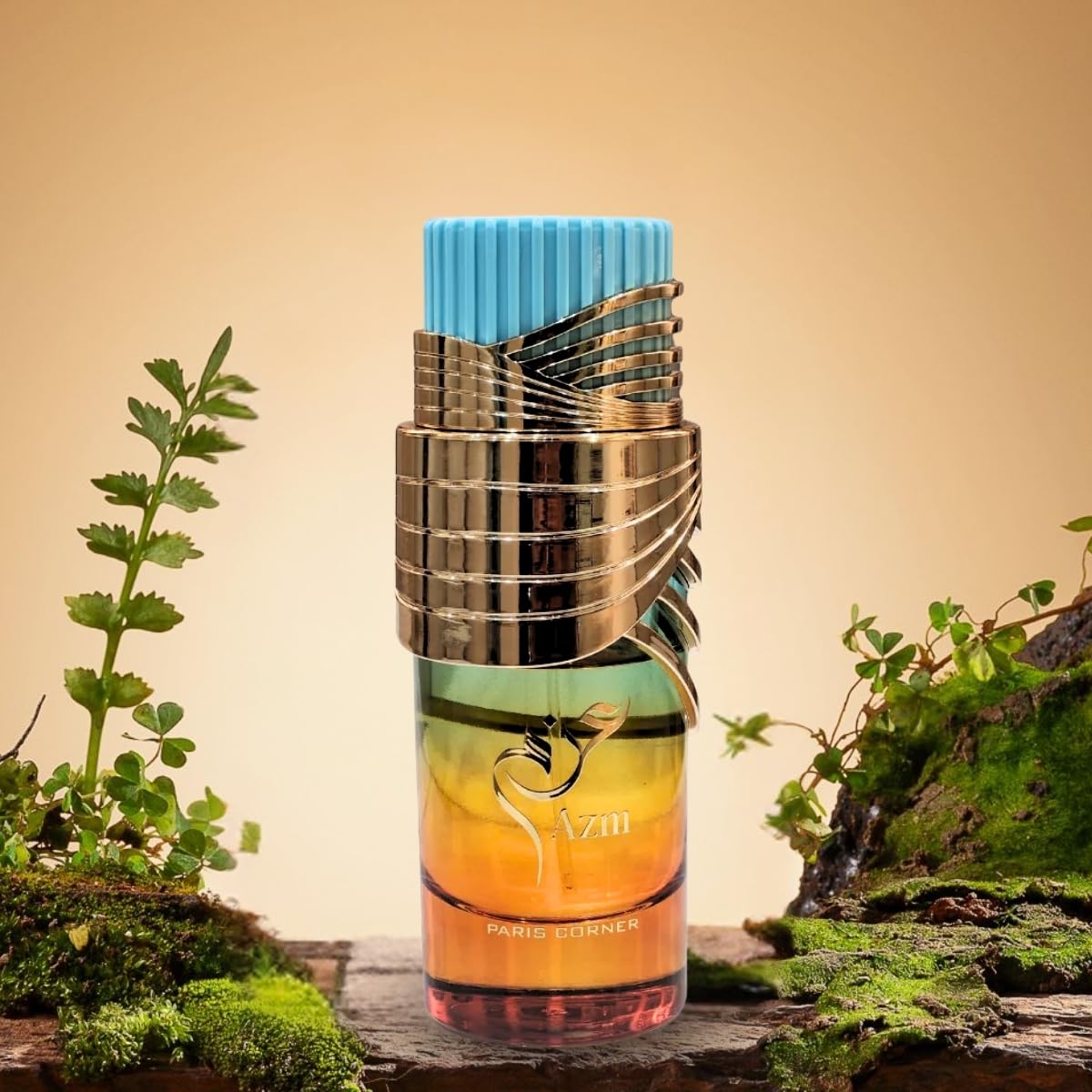 Paris Corner | Azm Eau de Parfum 3.4 Fl Oz | Unisex Fruity Floral Fragrance with Pear, Peach, Jasmine, Vanilla, Sandalwood & Musk | Summer-Inspired Long-Lasting Scent - Image 5