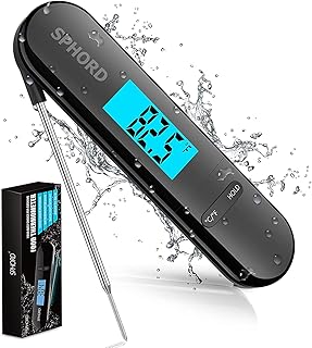 Sponsored Ad - Meat Thermometer for Grill and Cooking,Instant Read Food Thermometer with Backlight and Magnet for Kitchen,...