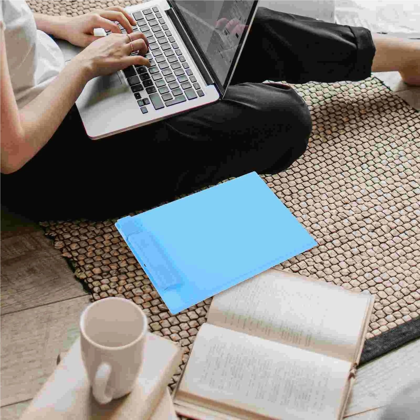 Appunti for ufficio, menu di cancelleria, portacarte A5, 3 pezzi Per l'ufficio(Blue)