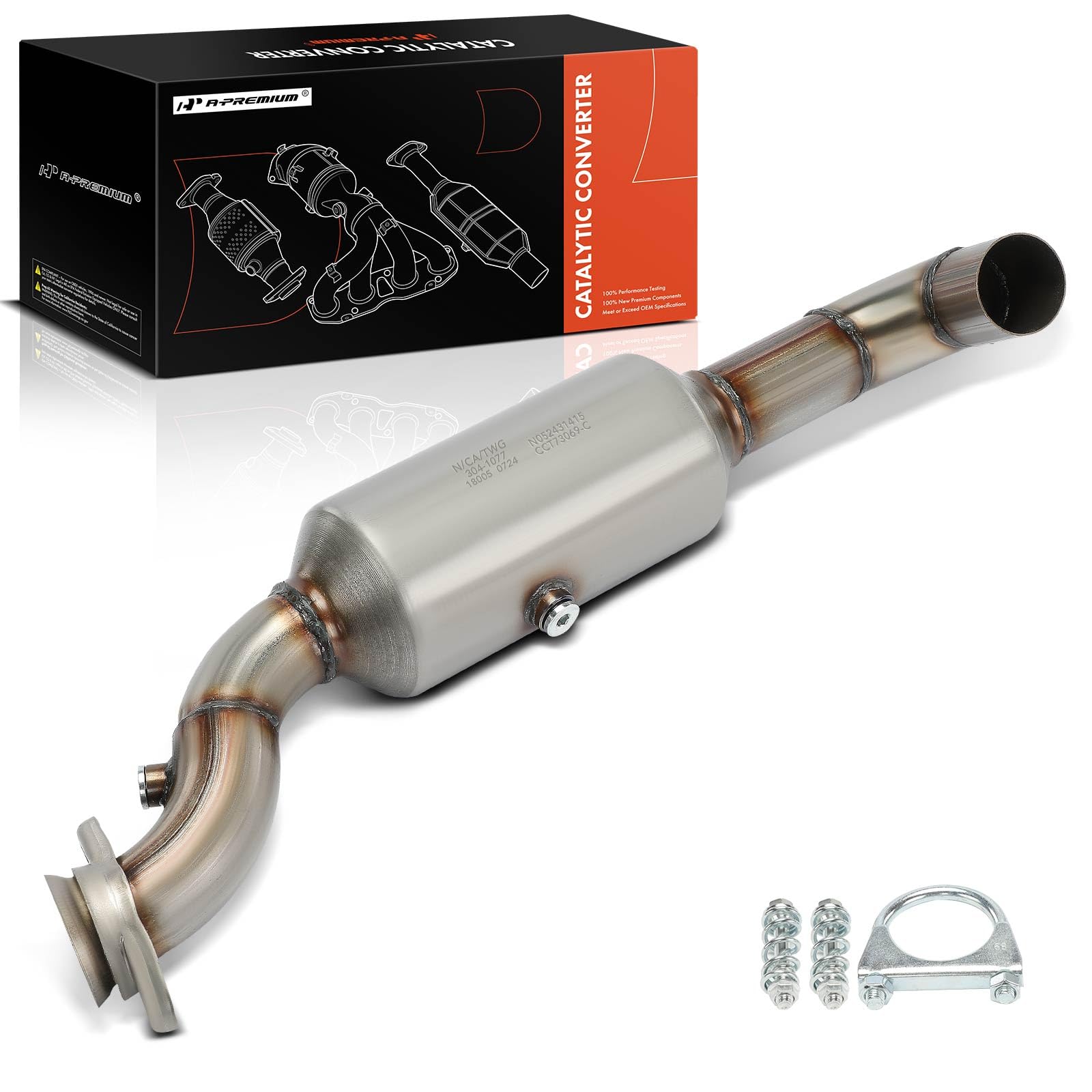 Amazon.com: A-Premium Left Catalytic Converter Kit Direct-Fit