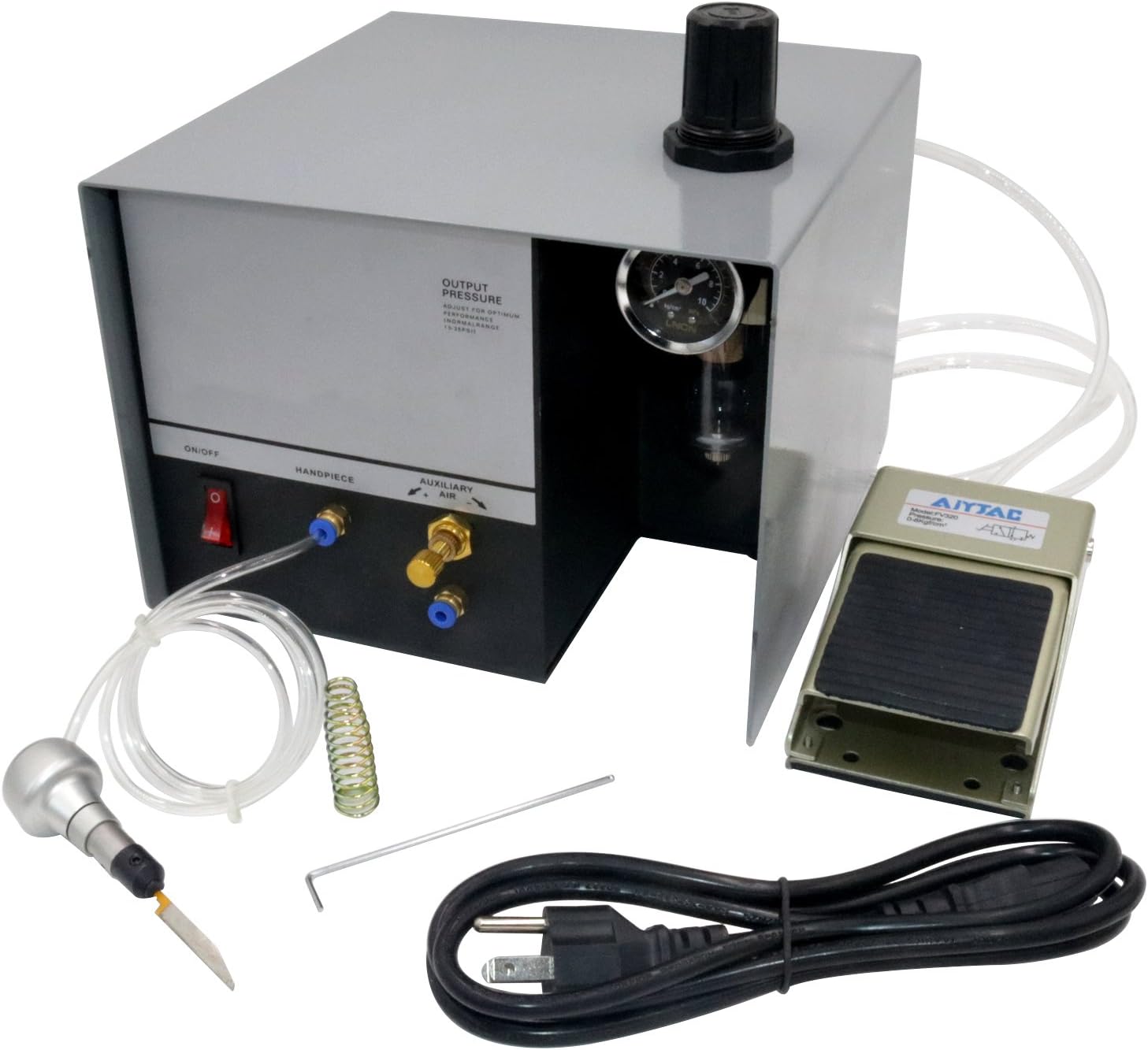 Single-Head Jewelry Pneumatic Engraving Machine