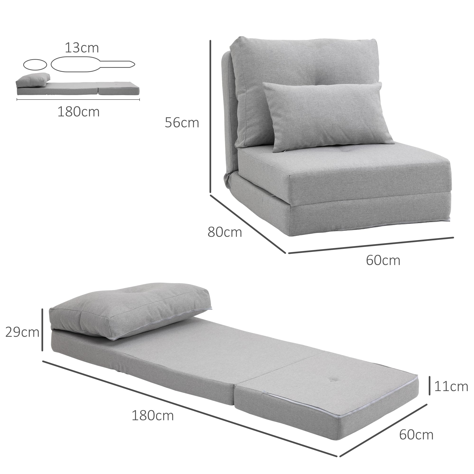 Elektrische relaxfauteuil ARES inclusief voetensteun Stof Beige