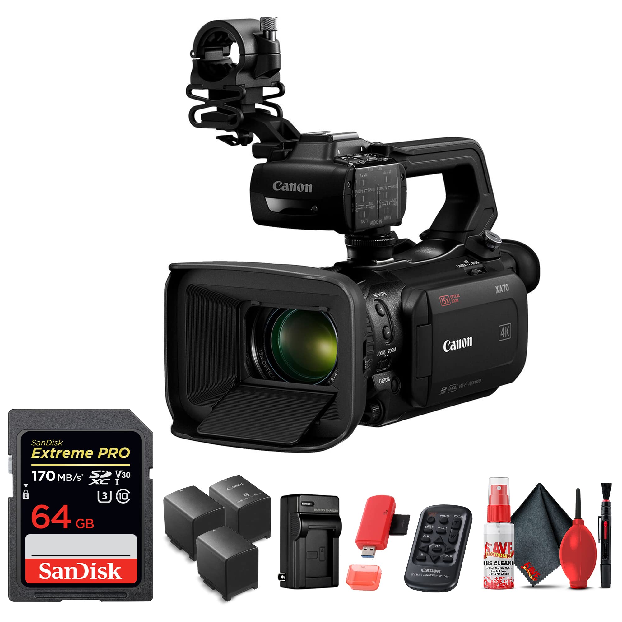 Amazon.com: Canon XA70 UHD 4K30 Camcorder with Dual-Pixel
