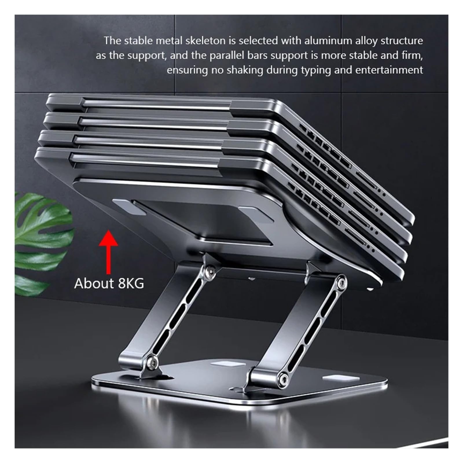 Soporte Plegable Aluminio Portátil for Portátil 17"