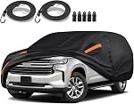 Special 16 Layers Full Car Cover Fit for Volk-swagen Beetle Bug 1960-1979, Ultra Heavy 600D Oxford Cloth, All-Weather Protection Summer Sun Exposure and Winter Snow Rain Dust UV, Black