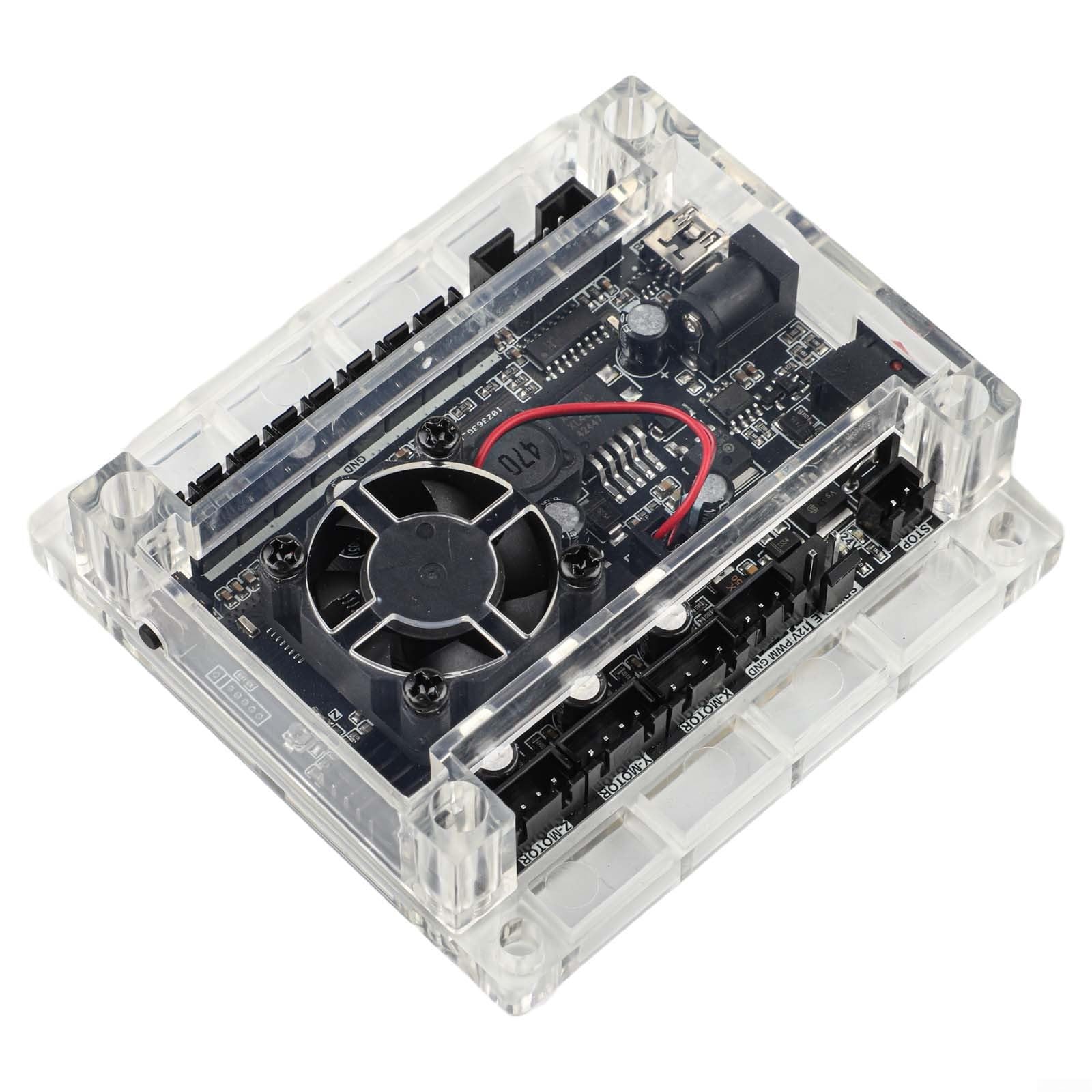 Carte de contrôle CNC à 3 axes pour carte de contrôle compatible GRBL 1.1F, graveur de routeur CNC 2418 3018 - Mise à niveau de la machine, avec reconnaissance de module hors ligne et intégré