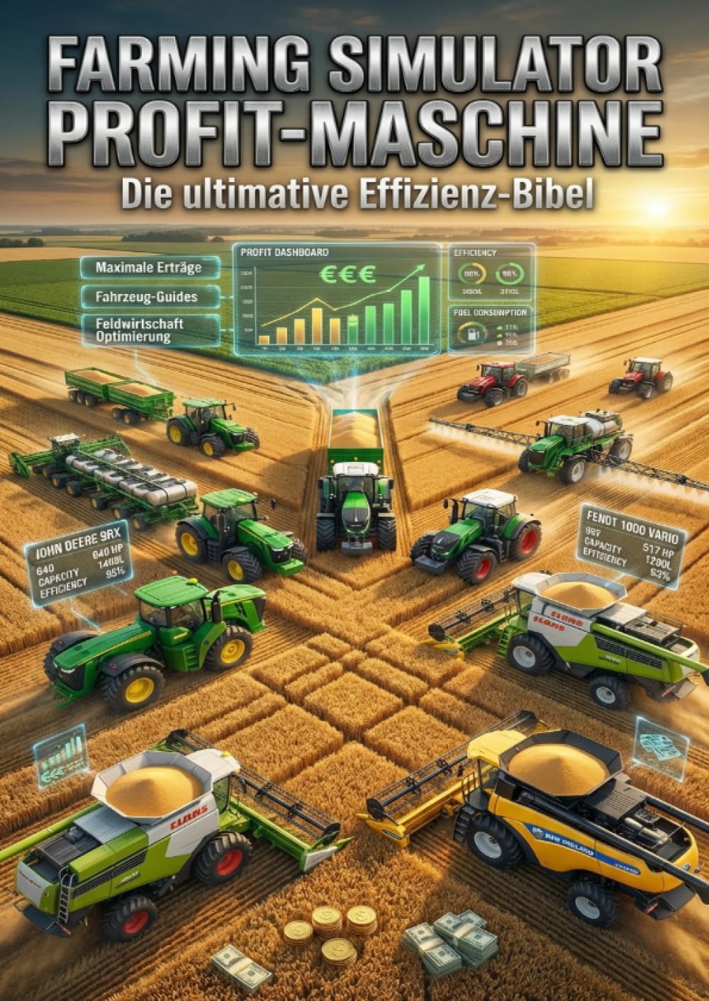 Farming Simulator Profit-Maschine: Die ultimative Effizienz-Bibel: Fahrzeug-Guides, optimale Feldwirtschaft und bewährte Geldverdien-Strategien für maximale Erträge