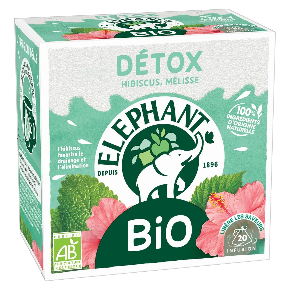 Elephant My Organic Detox Infusion 20 torebek