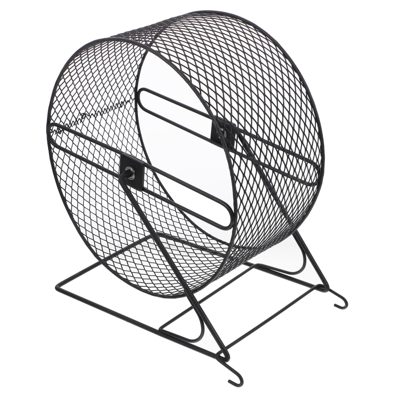 INOOMP Leises Eisenhamster Trainingsspielzeug Laufrad für Kleine Haustiere mit Robustem Material und Spaßigem Laufspiel für Eichhörnchen und Andere Kleintiere