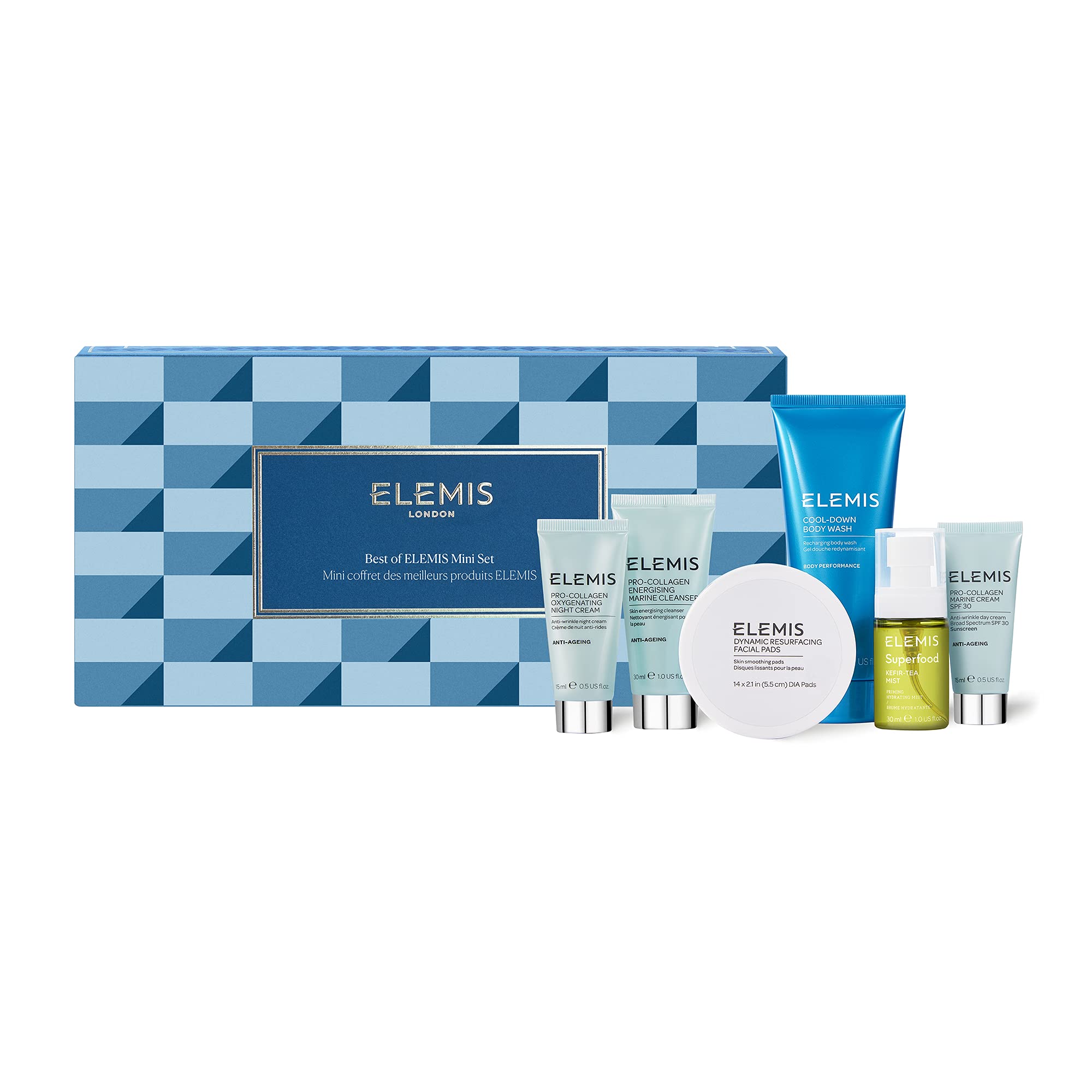 Best of ELEMIS Mini Gift Set, Curated Collection of 6 Beauty Essentials, Body and Face Care to Cleanse, Smooth and Hydrate...