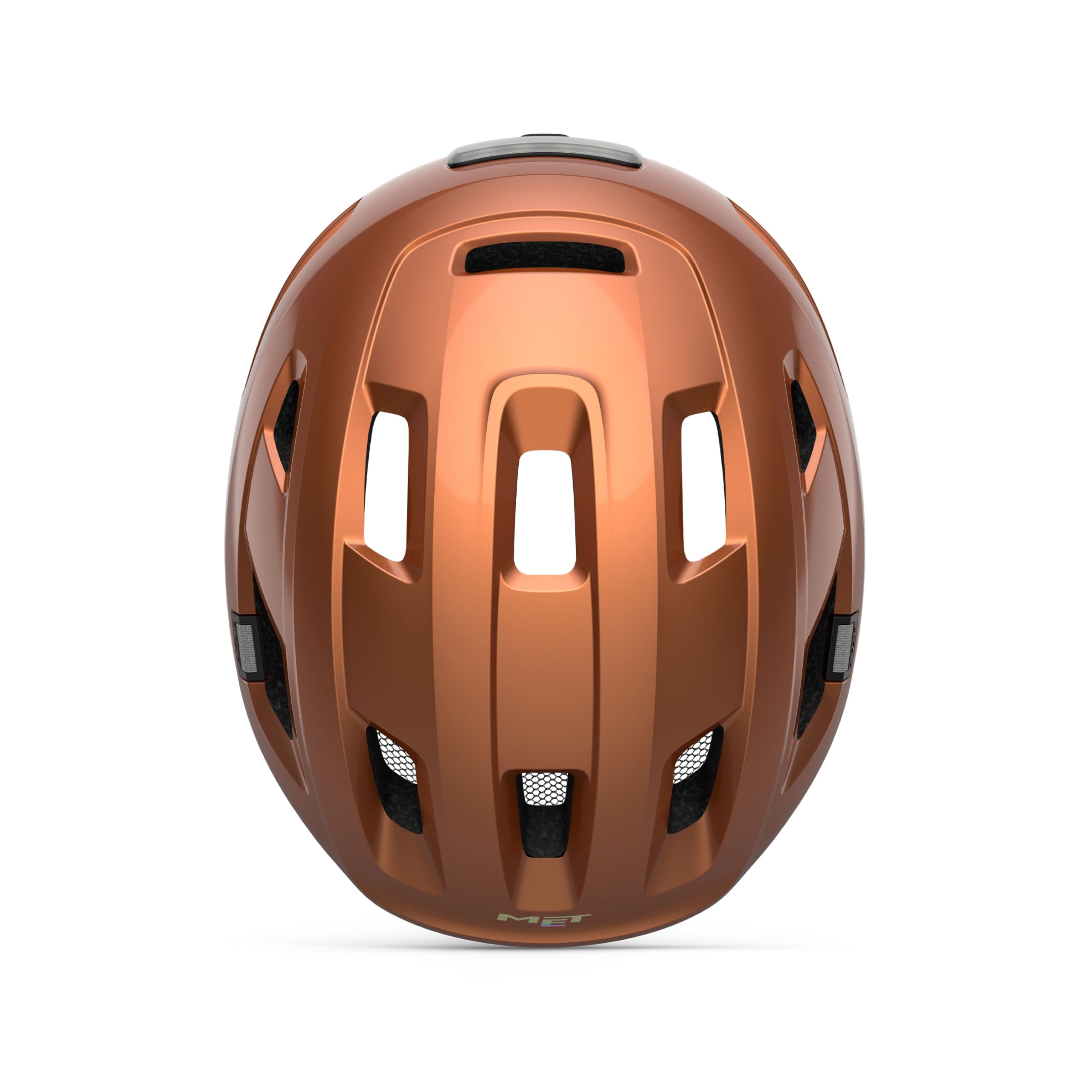 E-Bike Cycling MET E-Mob MIPS Helmet - NTA8776 - with Rear Light - Copper - M / 56-58cm