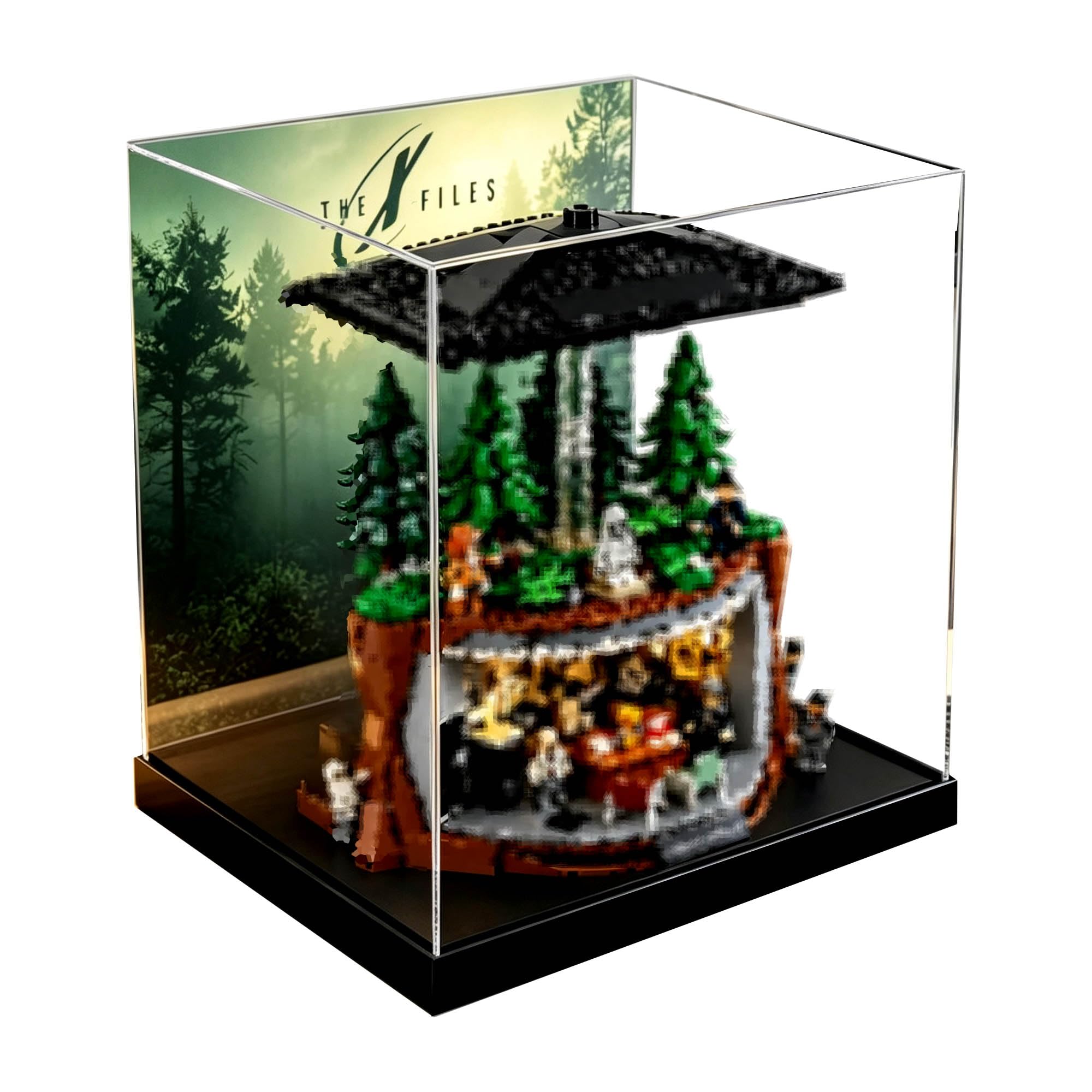 Vetrina compatibile con Le-go 21369 X-Files Set (Sfondo 3)