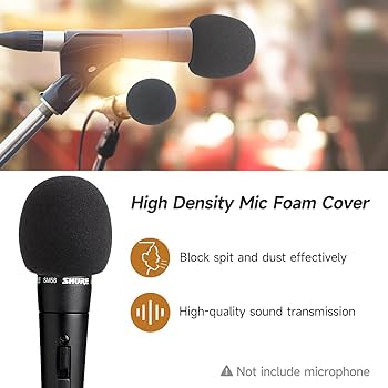 Amazon.com: SM58 Mic Cover - Shure Pop Filter Compatible with Amazon.com: SM58 Mic Cover - Shure Pop Filter Compatible with