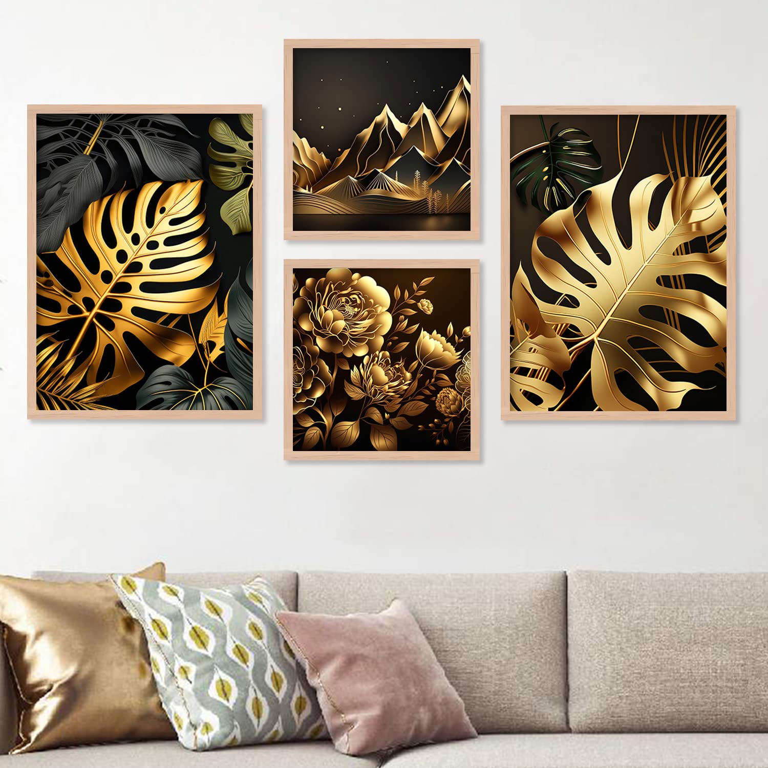 kotart Aesthetic Modern Wall Decor Paintings with Frame for Home Decoration - Painting for Living Room Bedroom - Painting for Wall Decoration (10.5 x 13.5 inch) Set of 4 (Minimalist Art Decor, 13) (B0C5W21SR1) Amazon Price History, Amazon Price Tracker