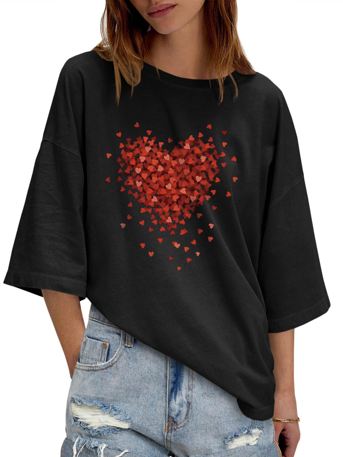 Womens Oversized Loose Fit T-Shirts