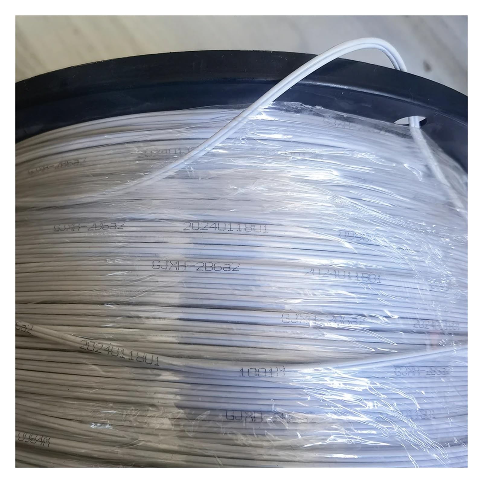 Câble de dérivation à Fibre Optique monomode d'intérieur, 1 000 m, avec Fils en Acier, Un Noyau, Deux Lignes de Fibre