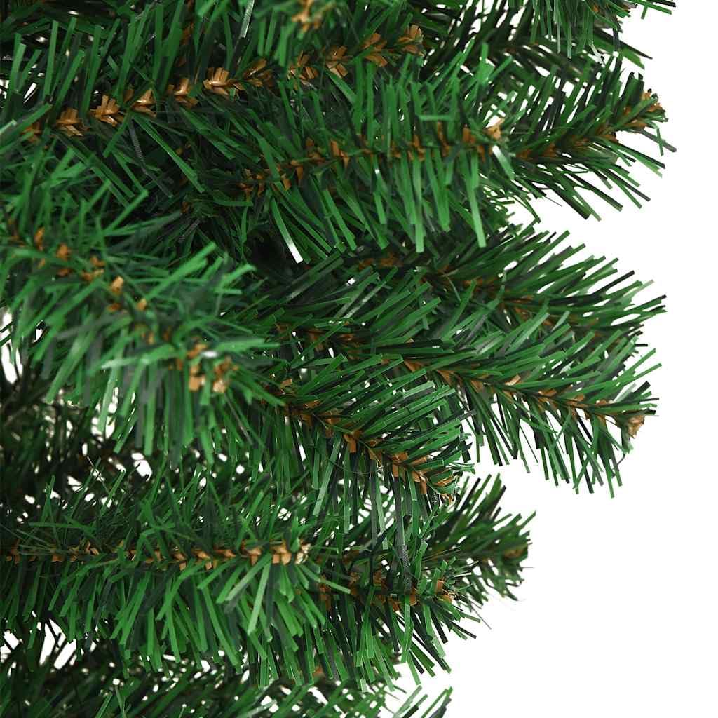Furniture select-Upside-down Sapin de Noël artificiel avec support Vert 180 cm
