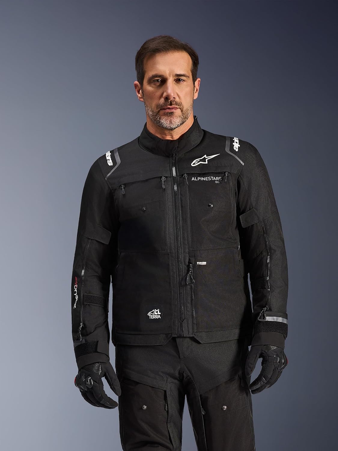 Alpinestars Cusco Drystar Jacket Men's, Motorcycle Adventure Touring, Lightweight Ripstop, Detachable Waterproof Liner