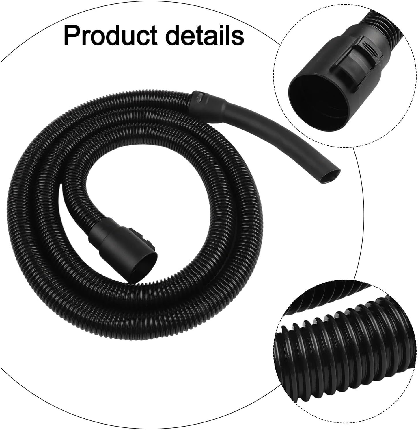 WD Hose Set Vacuum Cleaner Hose Replacement,Compatible For Karcher, NT 14,NT 25,NT 27,NT 35,for Flex S36 Cleaning Vacuum Cleaner Parts