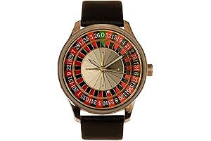 Classic Casino Roulette Watch: The Ultimate Gambling Accessory