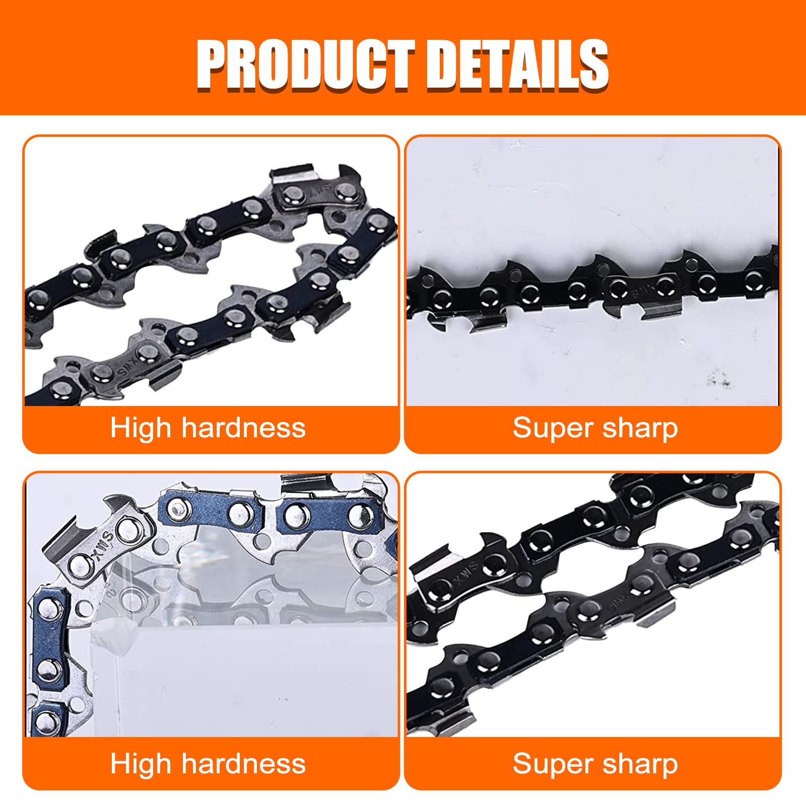 Passante Per Catena Archer - 3/8" LP, .043", 52DL, Semi Scalpello - Foto 6