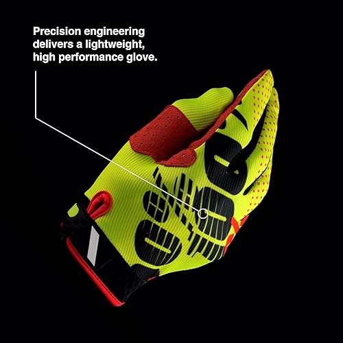 Miniatura 6 de 100% RIDEFIT - Guantes de motocross, MX Dirt Bike y Powersport para hombre