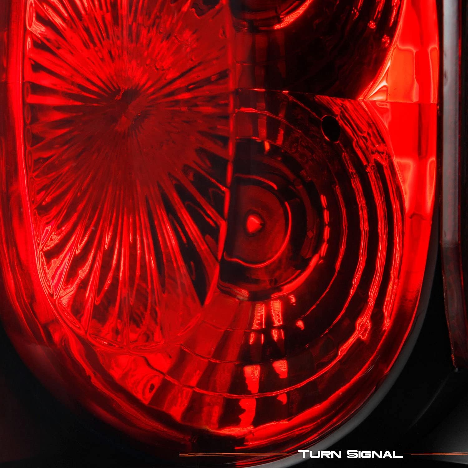 AKKON - For 2001-2004 Toyota Tacoma Pickup Truck JDM Black Tail Brake Lights Set Left + Right Pair