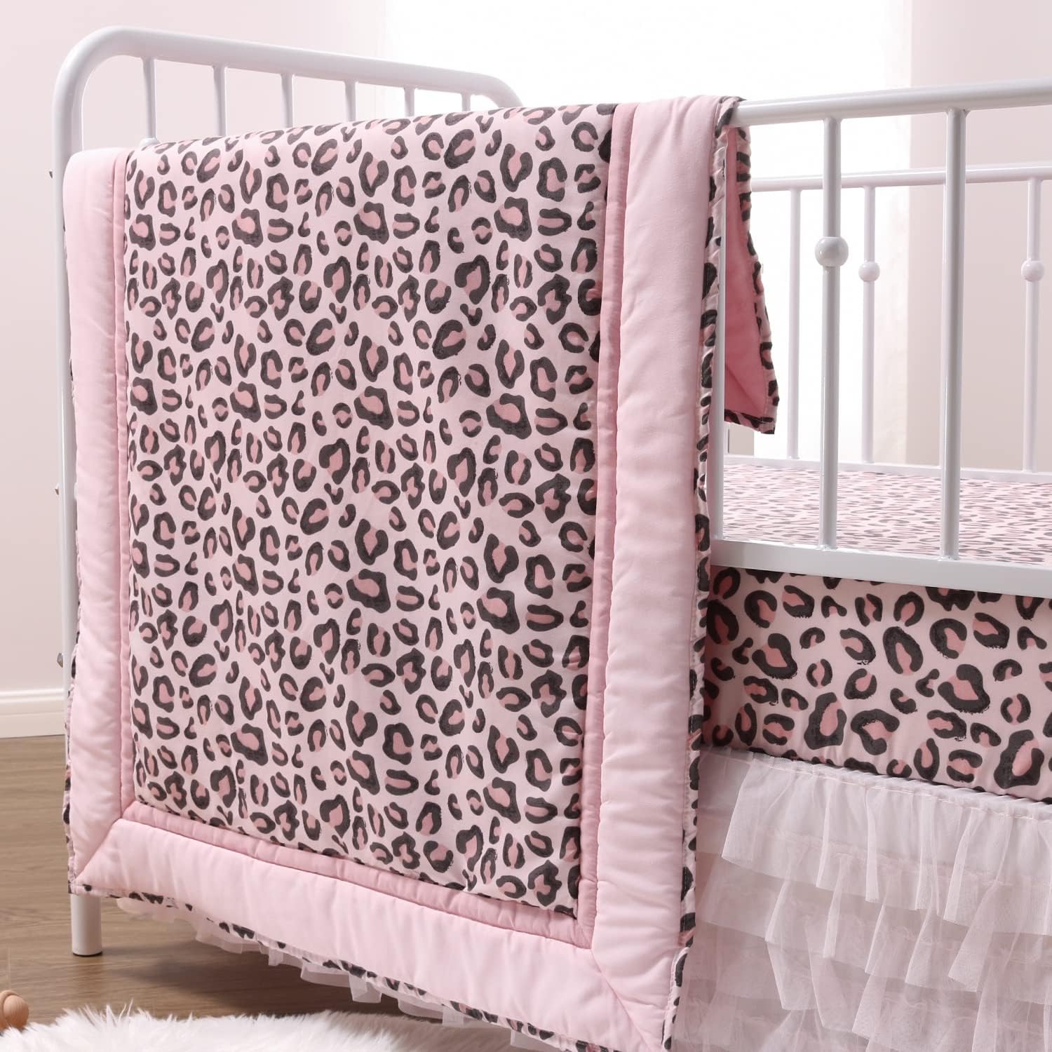 leopard baby bedding