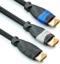 deleyCON 3x 0 5m HDMI Cable Set Compatible with HDMI 2 0a b 1 4a - UHD 4K HDR 3D 1080p 2160p ARC - High Speed with Ethernet - Blue Grey Black deleyCON 3x 0 5m HDMI Cable Set Compatible with HDMI 2 0a b 1 4a - UHD 4K HDR 3D 1080p 2160p ARC - High Speed with Ethernet - Blue Grey Black