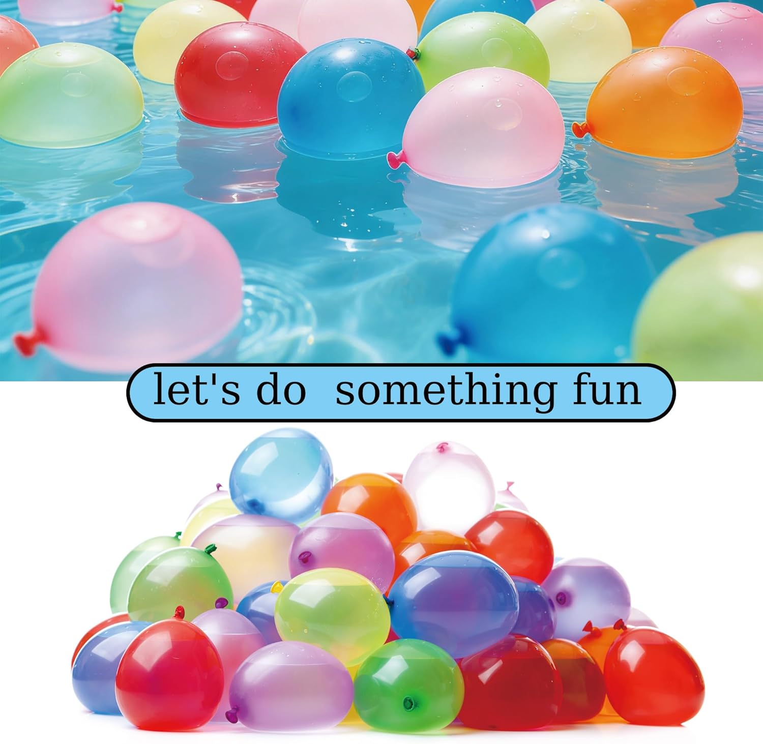 SUNWISHA 777 PCS Water Balloons Quick Fill Water Balloons for Summer Fun, Outdoor Backyard Games, Water Fight, Beach Pool Party, Birthday BBQ Summer Toys for Adults